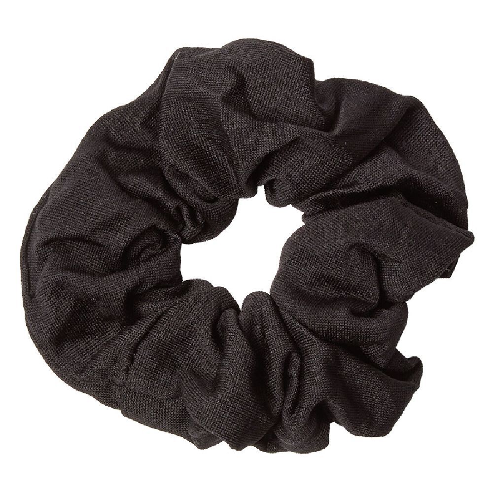 Chouchou en maille noir