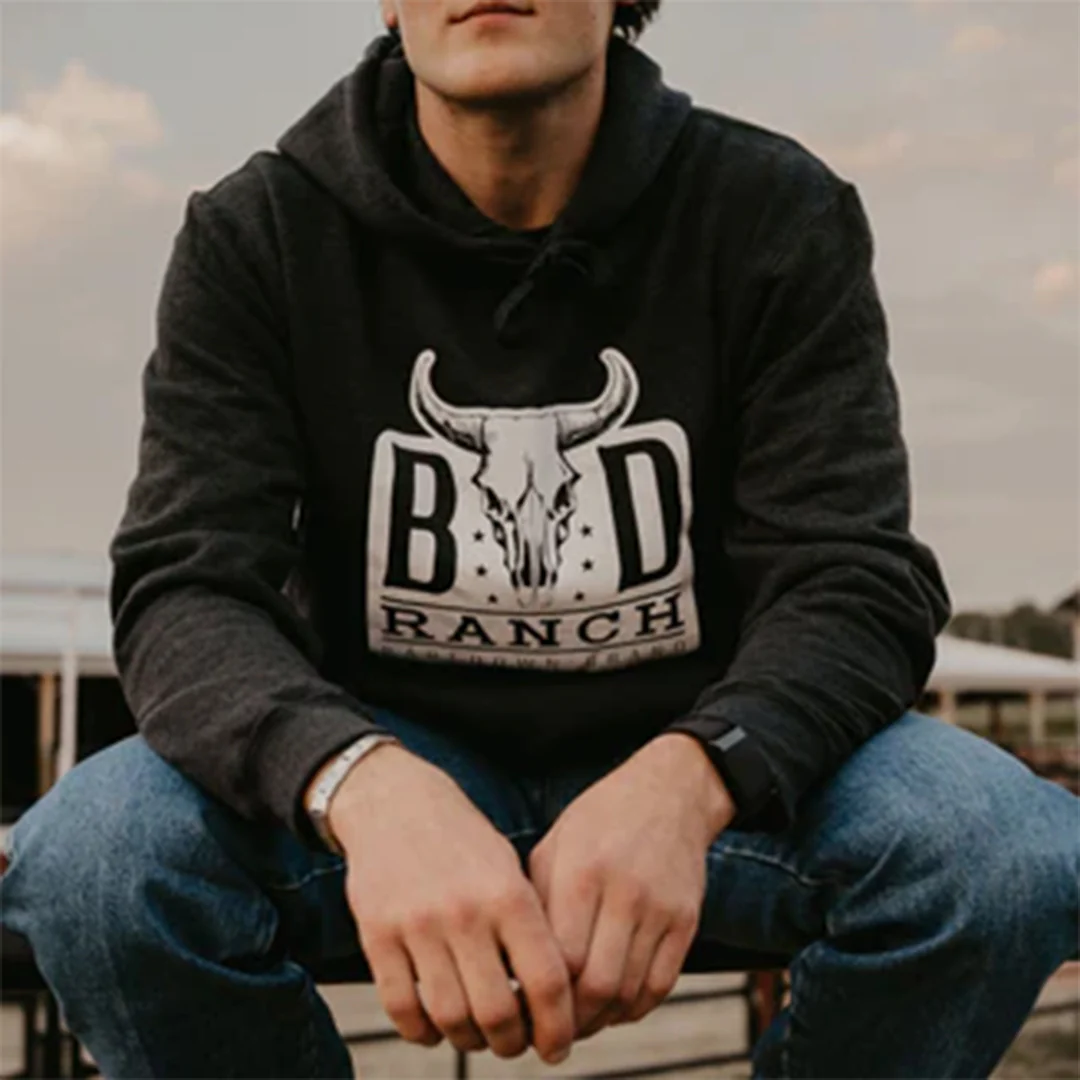 Худи унисекс с логотипом Ranch от Baredown Brand