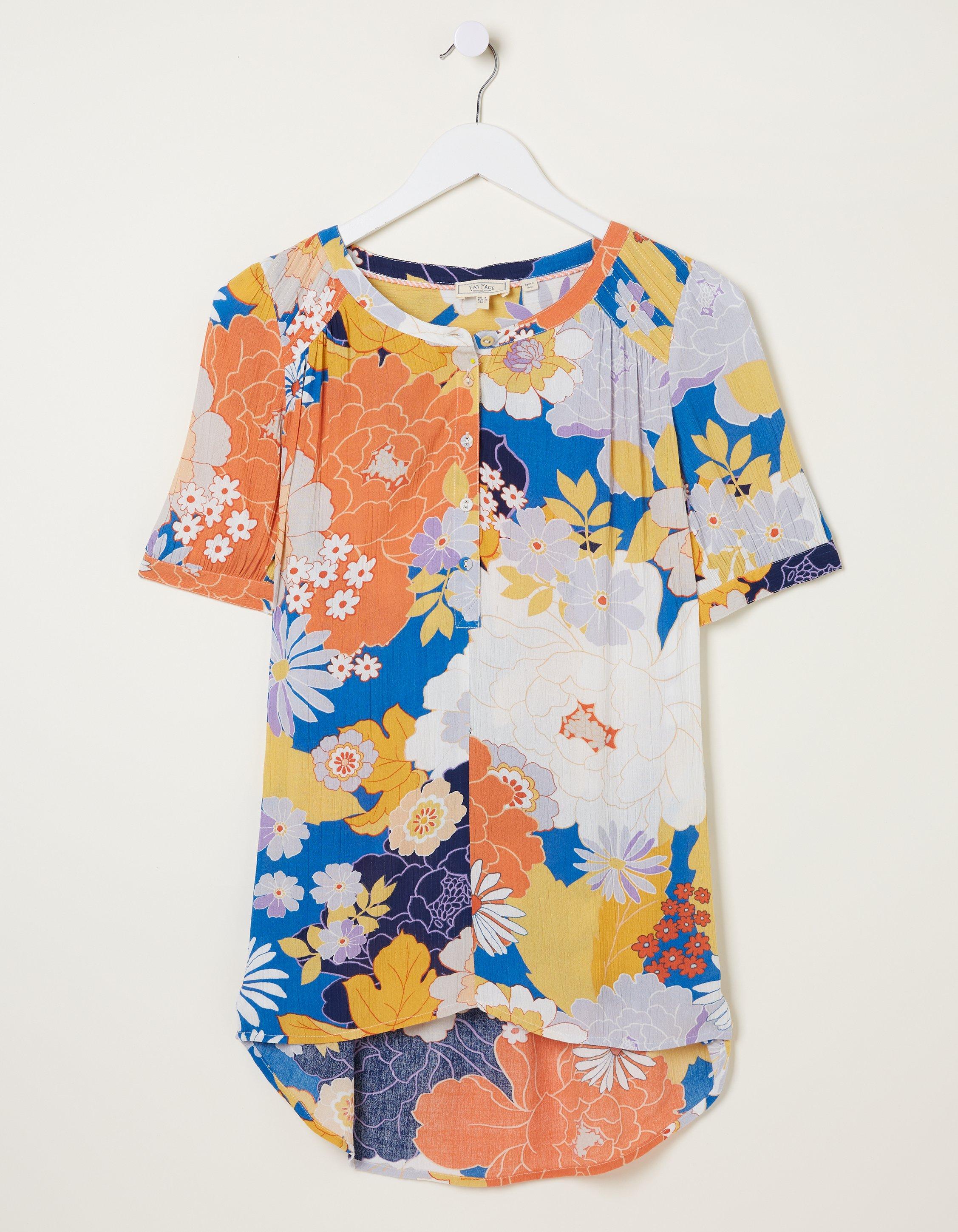 Jodie Coastal Bloom Blouse