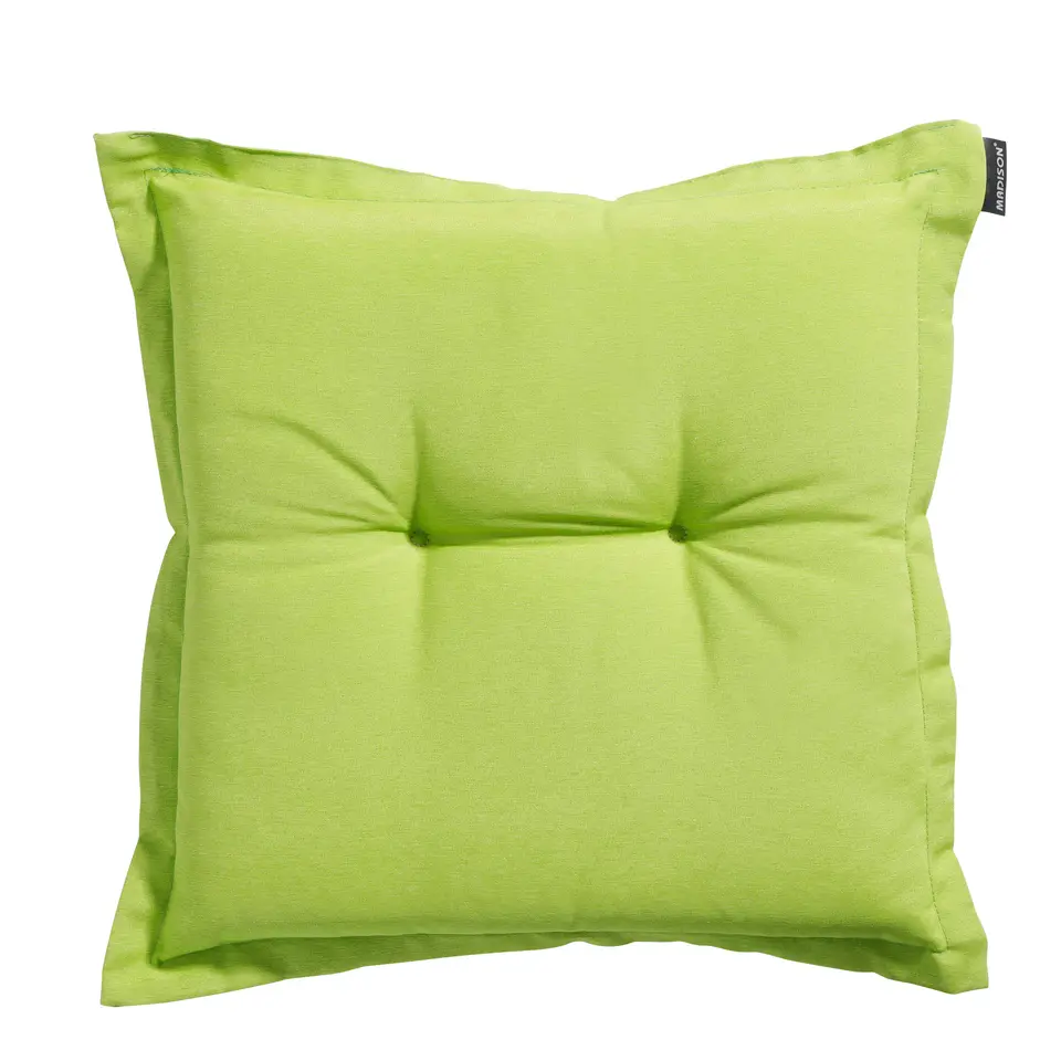 Madison - Zitkussen Panama lime - Ca. 50x50 cm - Set van 4