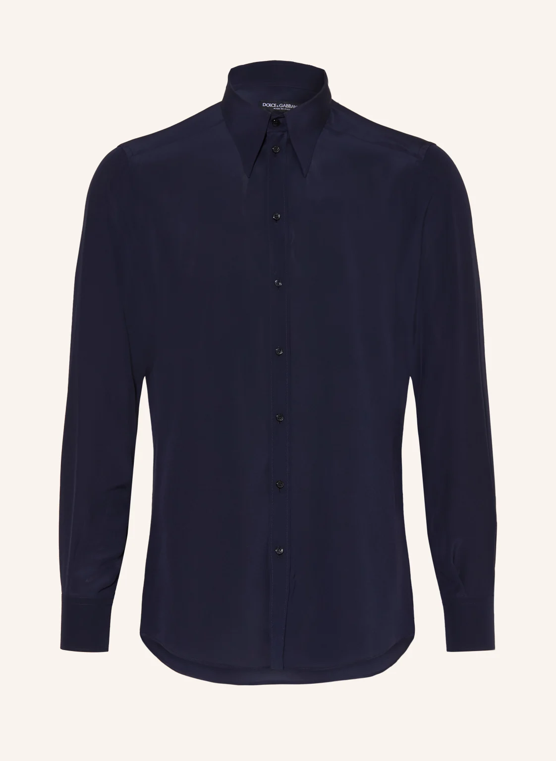 DOLCE & GABBANA Seidenhemd Regular Fit