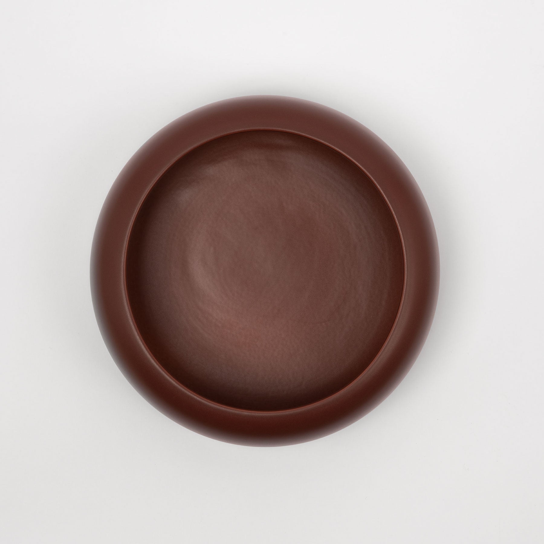 Tawny Rounded Rim Decorative Bowl