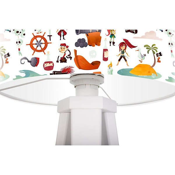 Lampe de chevet kids foto-169 30 x 30 x 45 cm Blanc