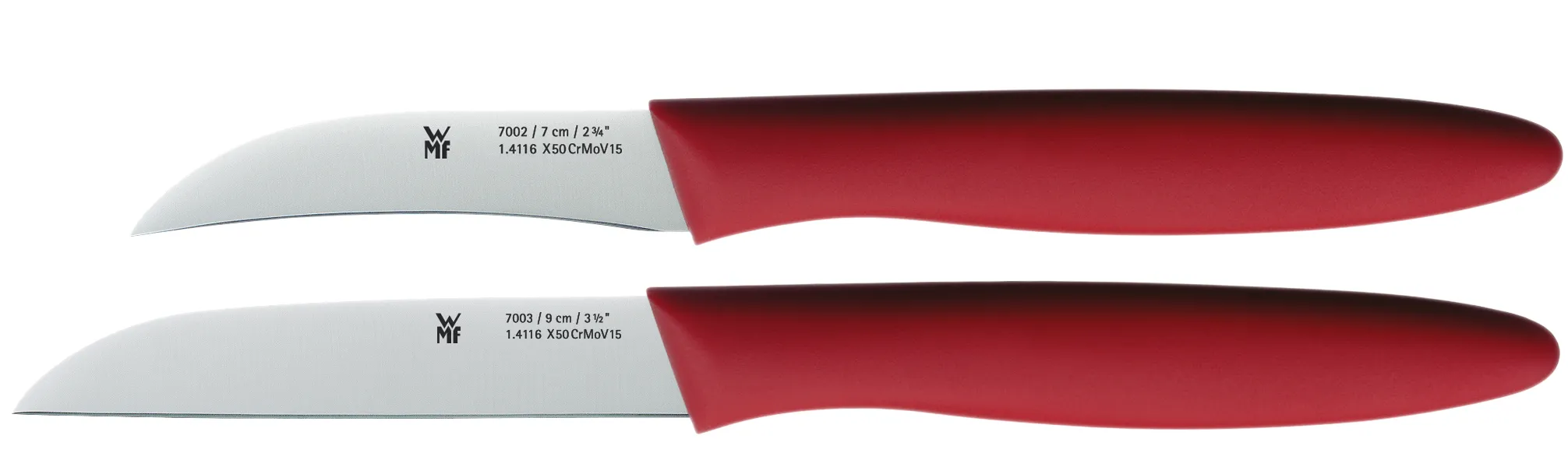 SNACK KNIFE Set 2 pcs, red