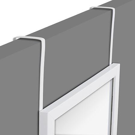 Lustro wiszące Firsty na drzwi 34x94cm srebrne