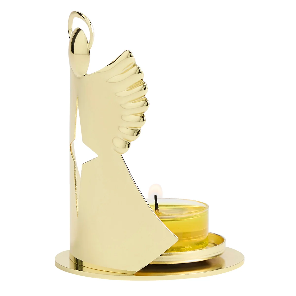 Golden Star Angel Tealight/Votive Holder