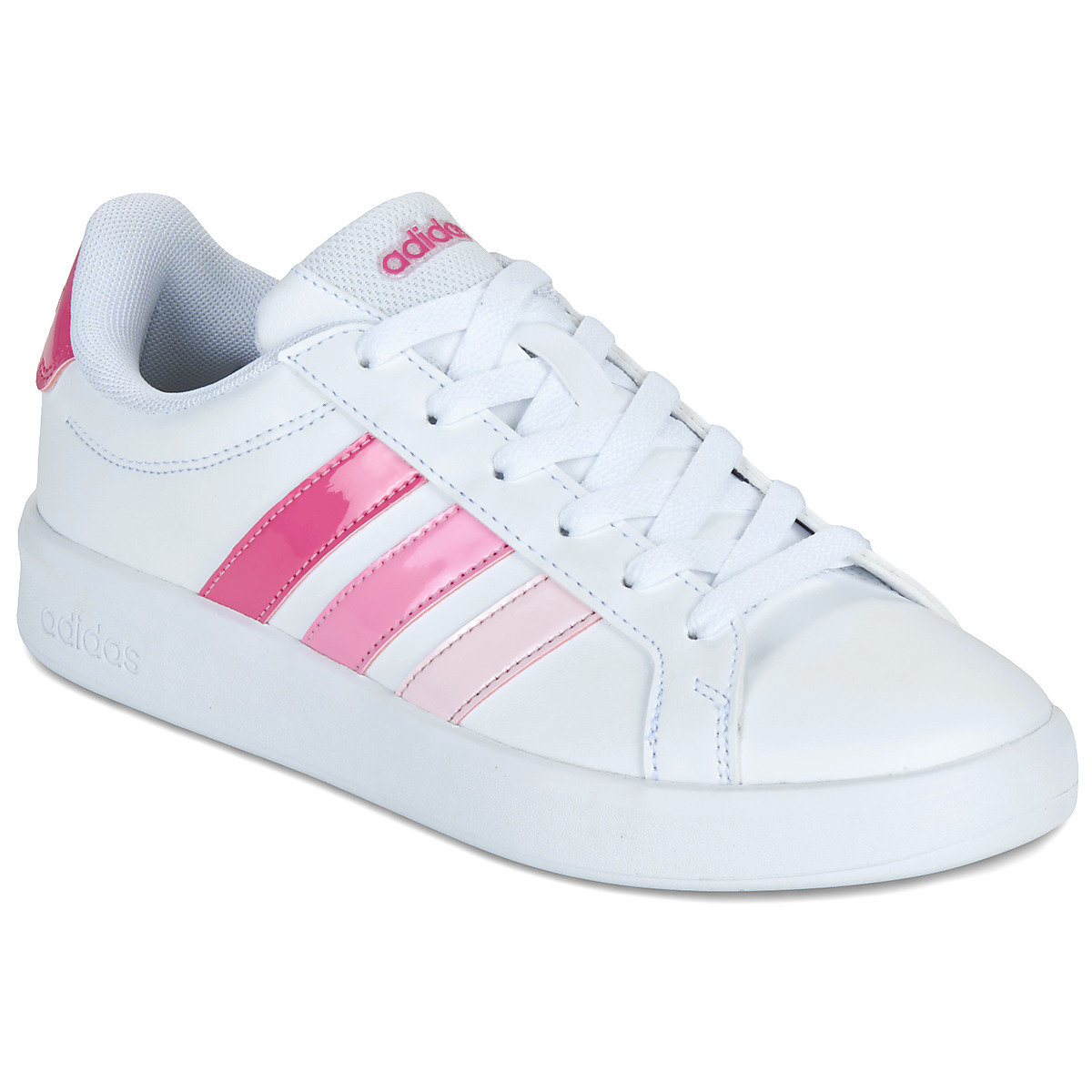 adidas - GRAND COURT 3.0 J - White / Pink