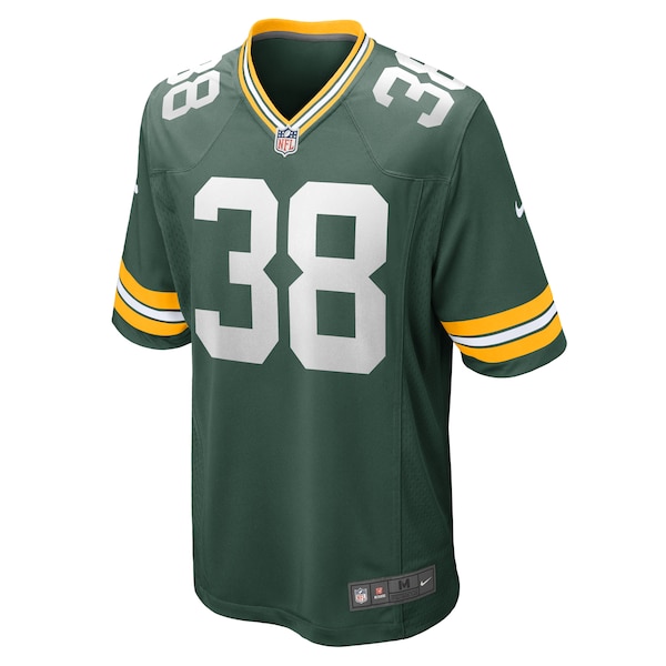 Zayne Anderson Green Bay Packers Nike Team Game Jersey -  Green