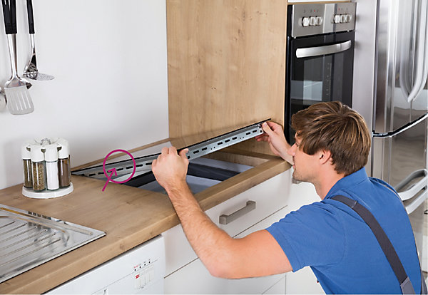 Bande d'étanchéité auto adhésive pour plaque de cuisson 3m