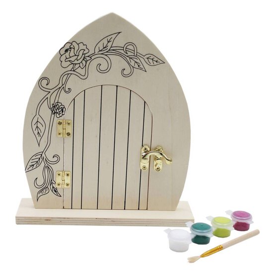 Paint Your Own Wooden Fairy Door