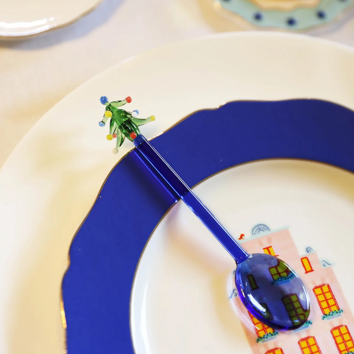 &klevering - Merry Löffel, blau (2er-Set)