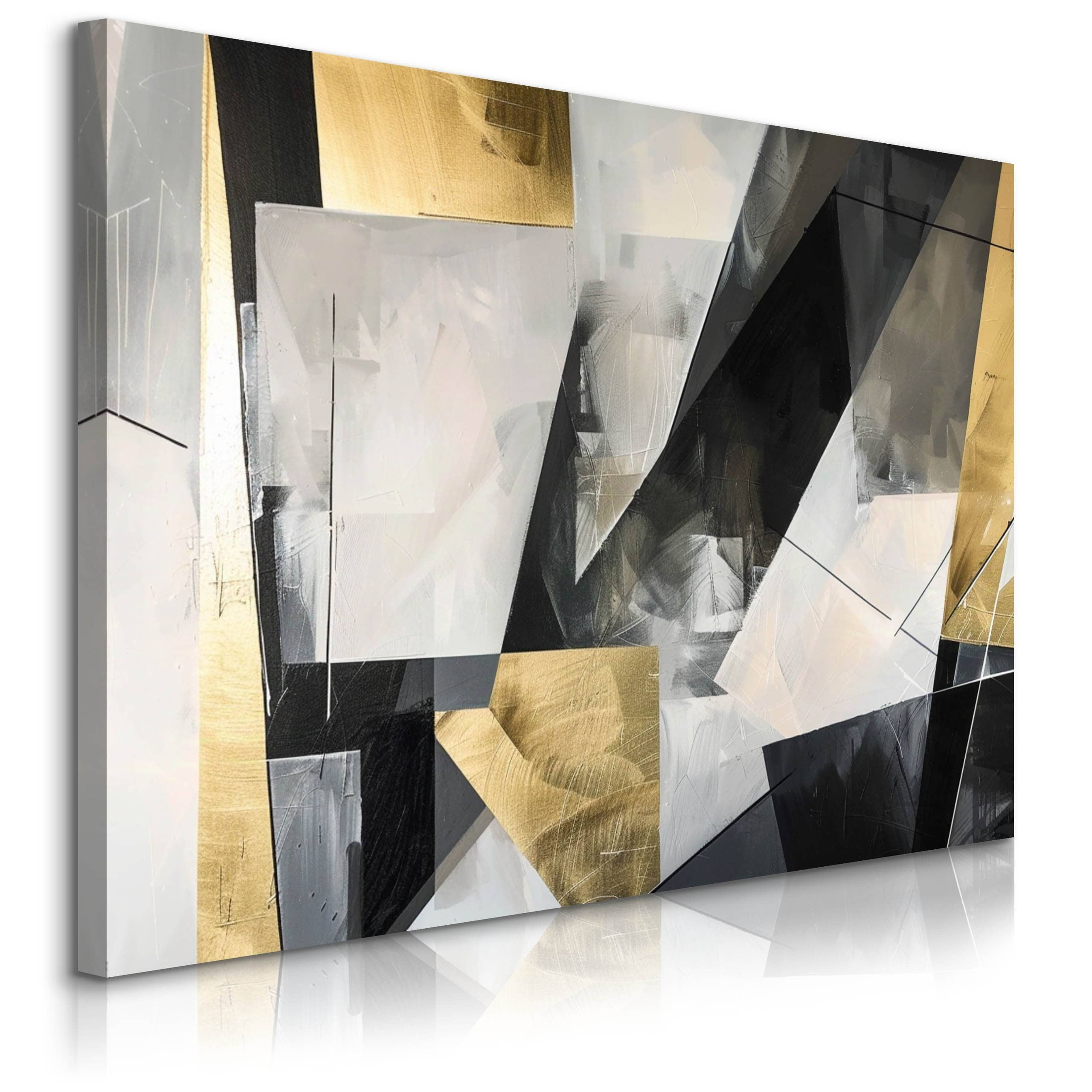 Obraz Abstrakcyjne Wzory Geometryczne Na Betonie 30x20cm