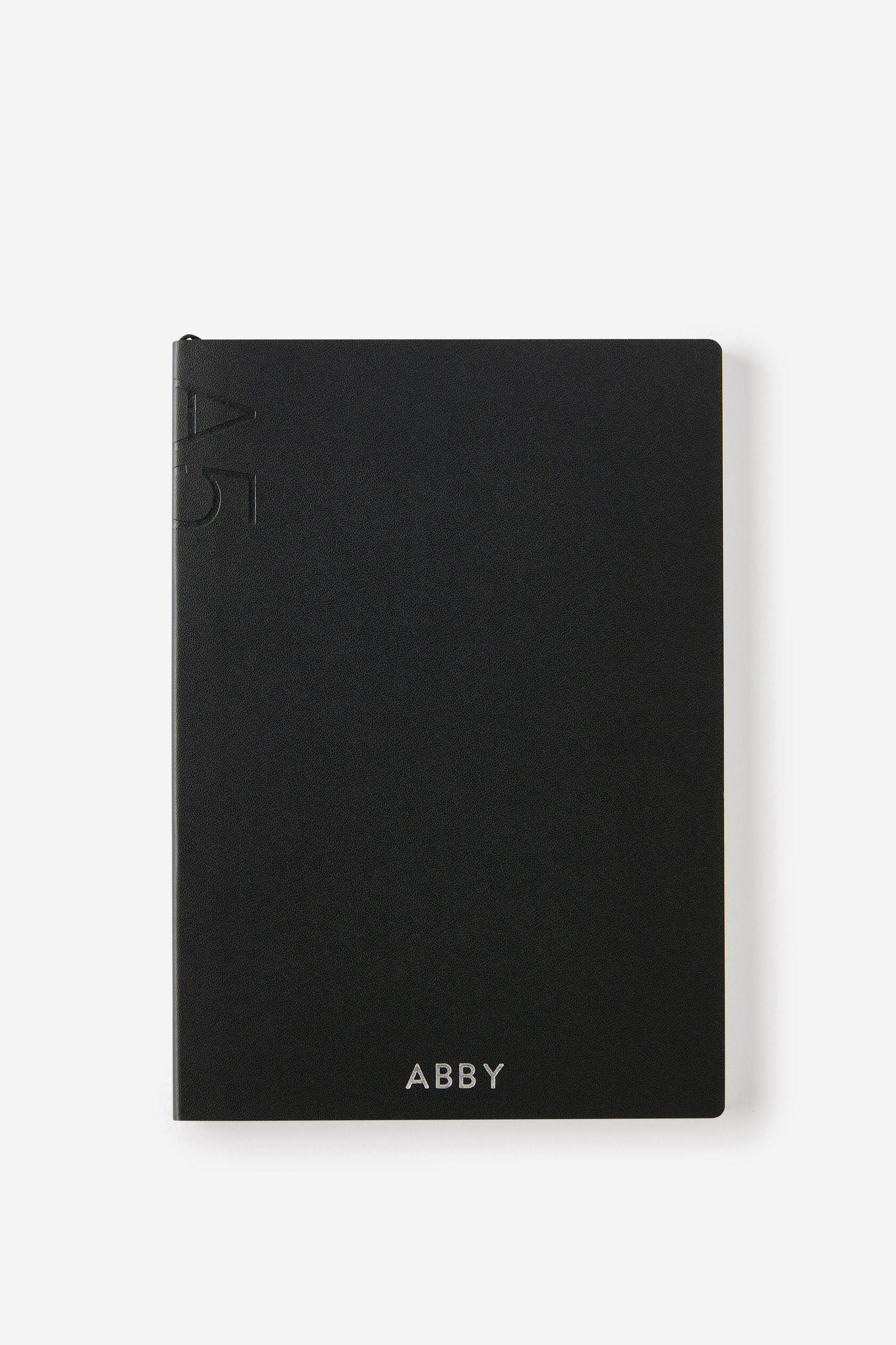 Personalised A5 Soft Cover Lined Notebook