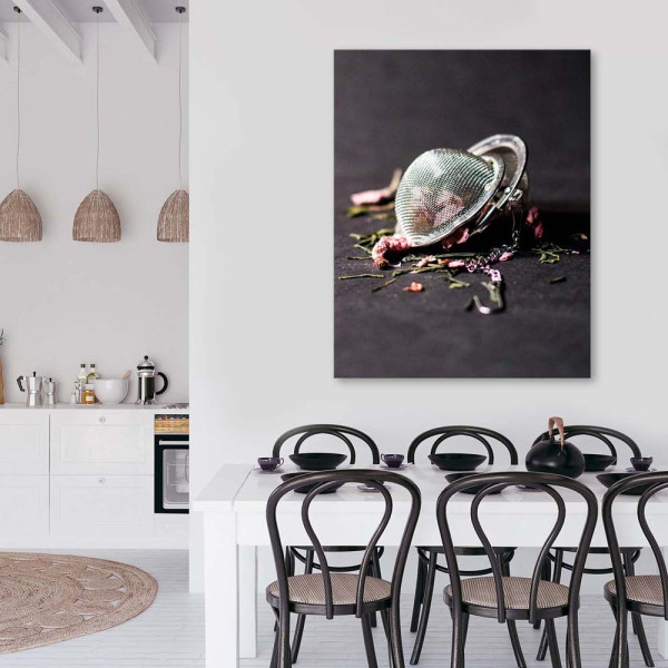 Feeby Obraz na płótnie Herbata różana 40x60