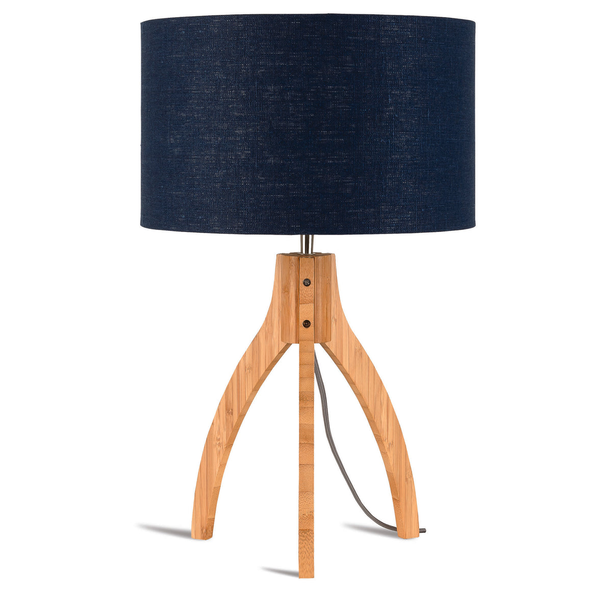 GOOD&MOJO tafellamp Annapurna - blauw - Ø47cm