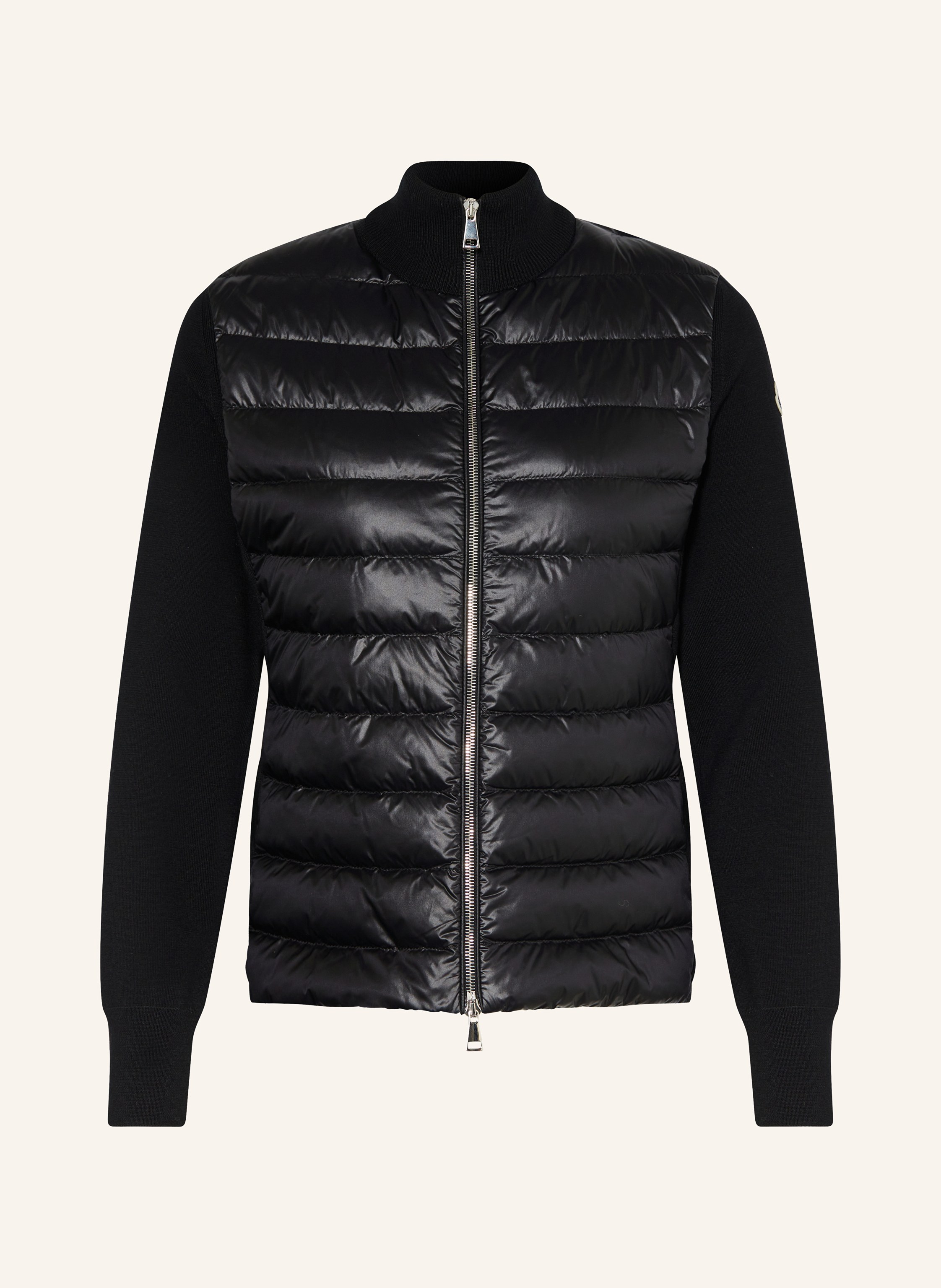 MONCLER Daunenjacke im Materialmix