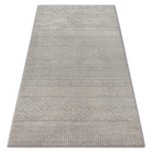 Dywan SOFT 8040 AZTECKI BOHO krem / jasny beż 120x170 cm