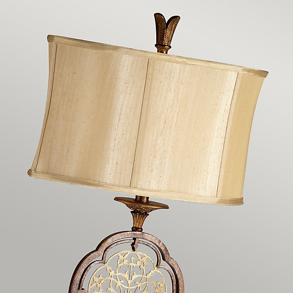 Elstead Marcella - Lampadaire à 1 lumière, bronze britannique, E27