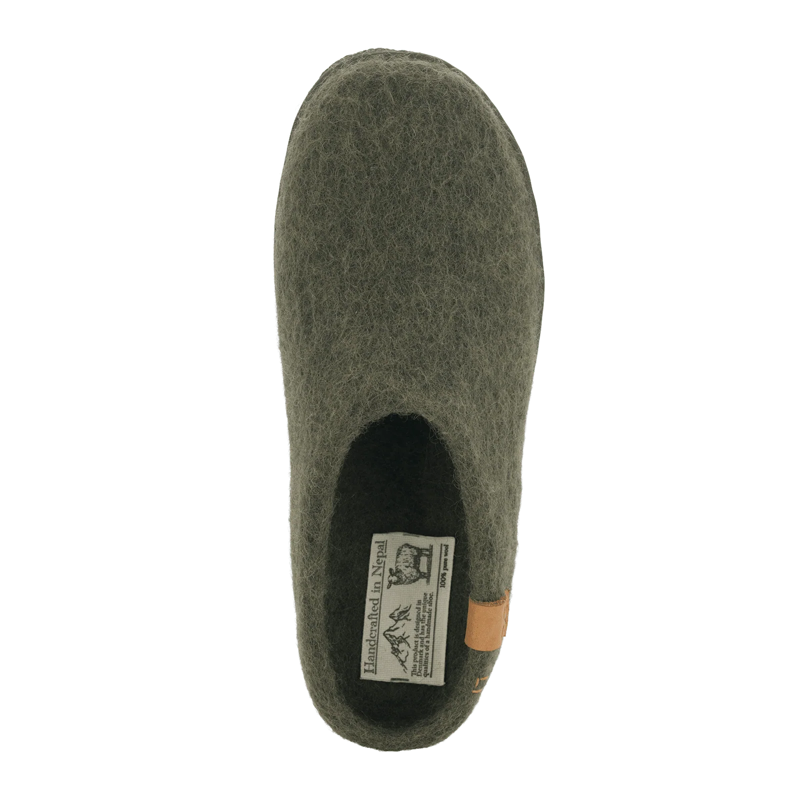 WOOL TIBET - OLIVE