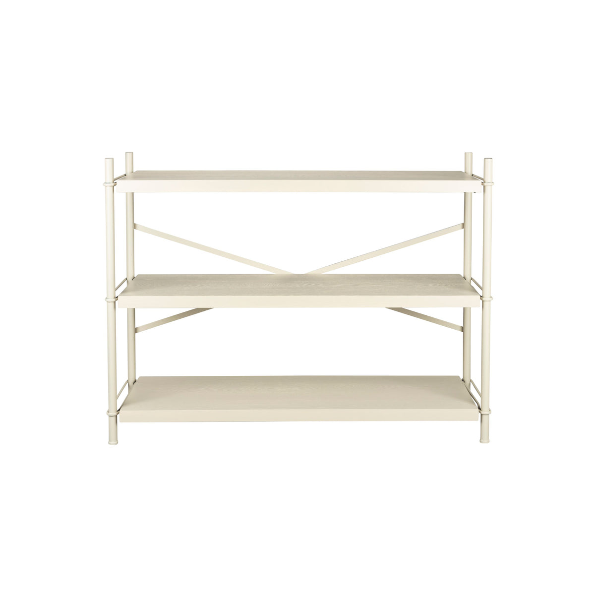 Dutchbone Iron Stellingkast Beige Laag