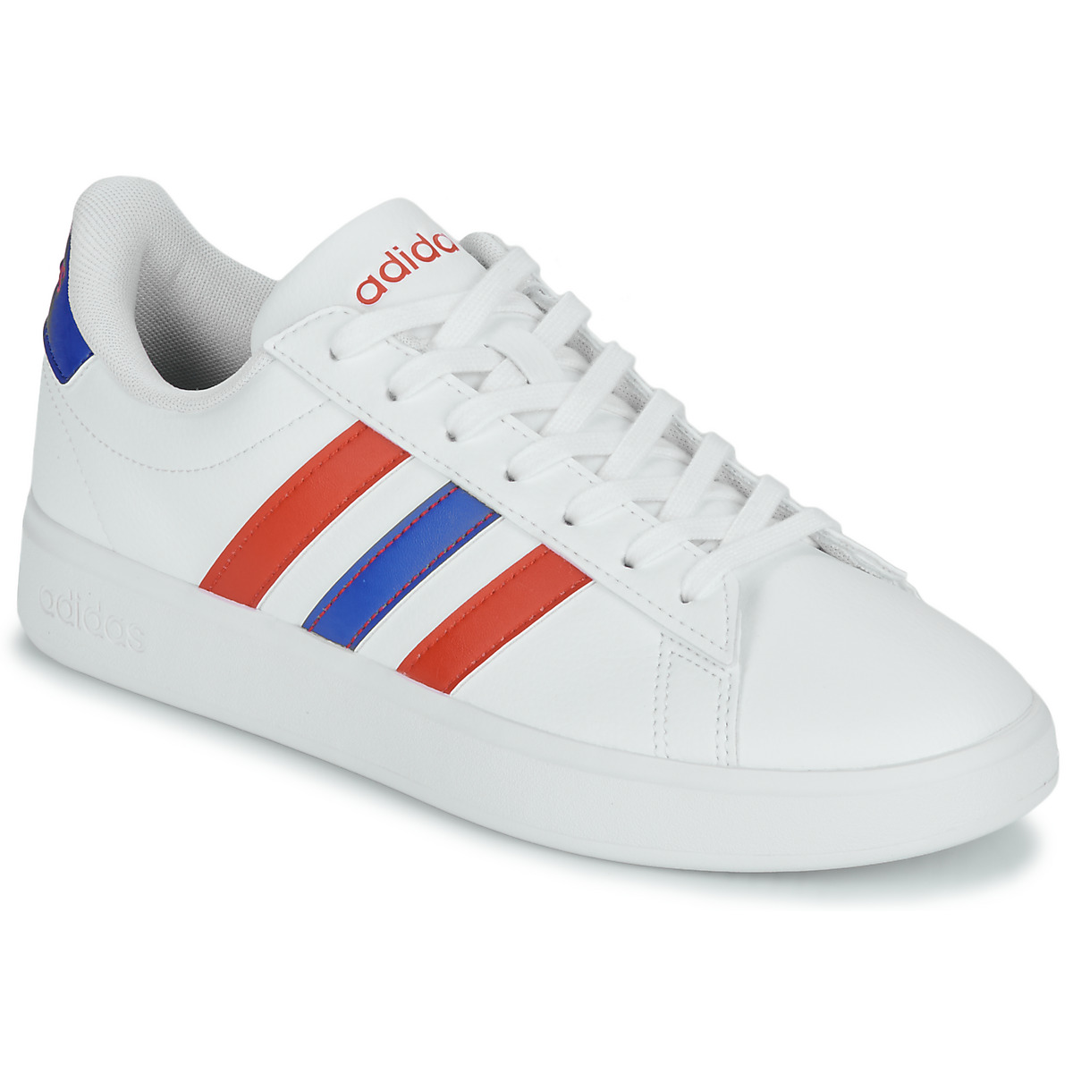 adidas - GRAND COURT 2.0 - White / Blue / Red