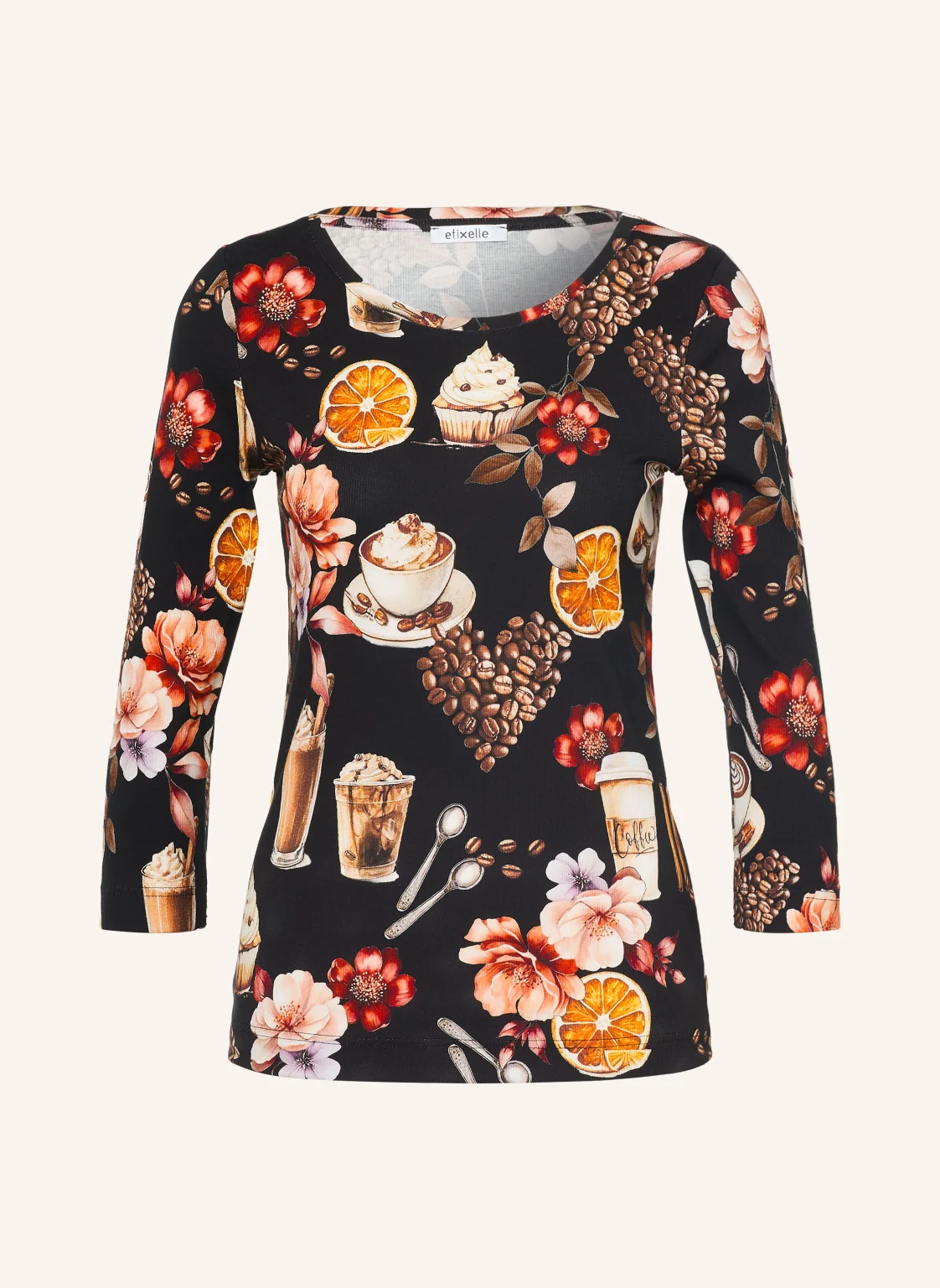 efixelle Shirt mit 3/4-Arm