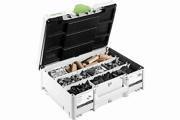 Festool Système d'assemblage Domino SV-SYS D14 pour DF 700 - coffret complet 576795