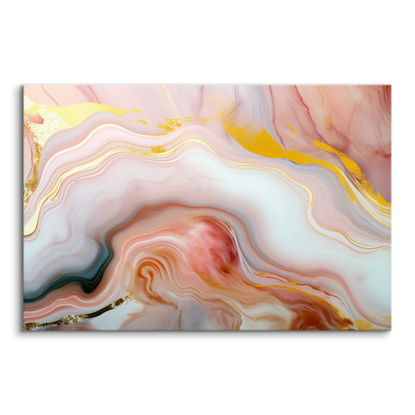 Obraz Pastelowy Różowy Marmur 30x20cm