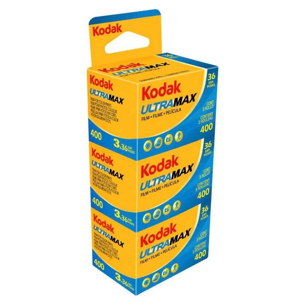 Kodak Ultra Max 400 GC135-36-V 3 Pack Reel