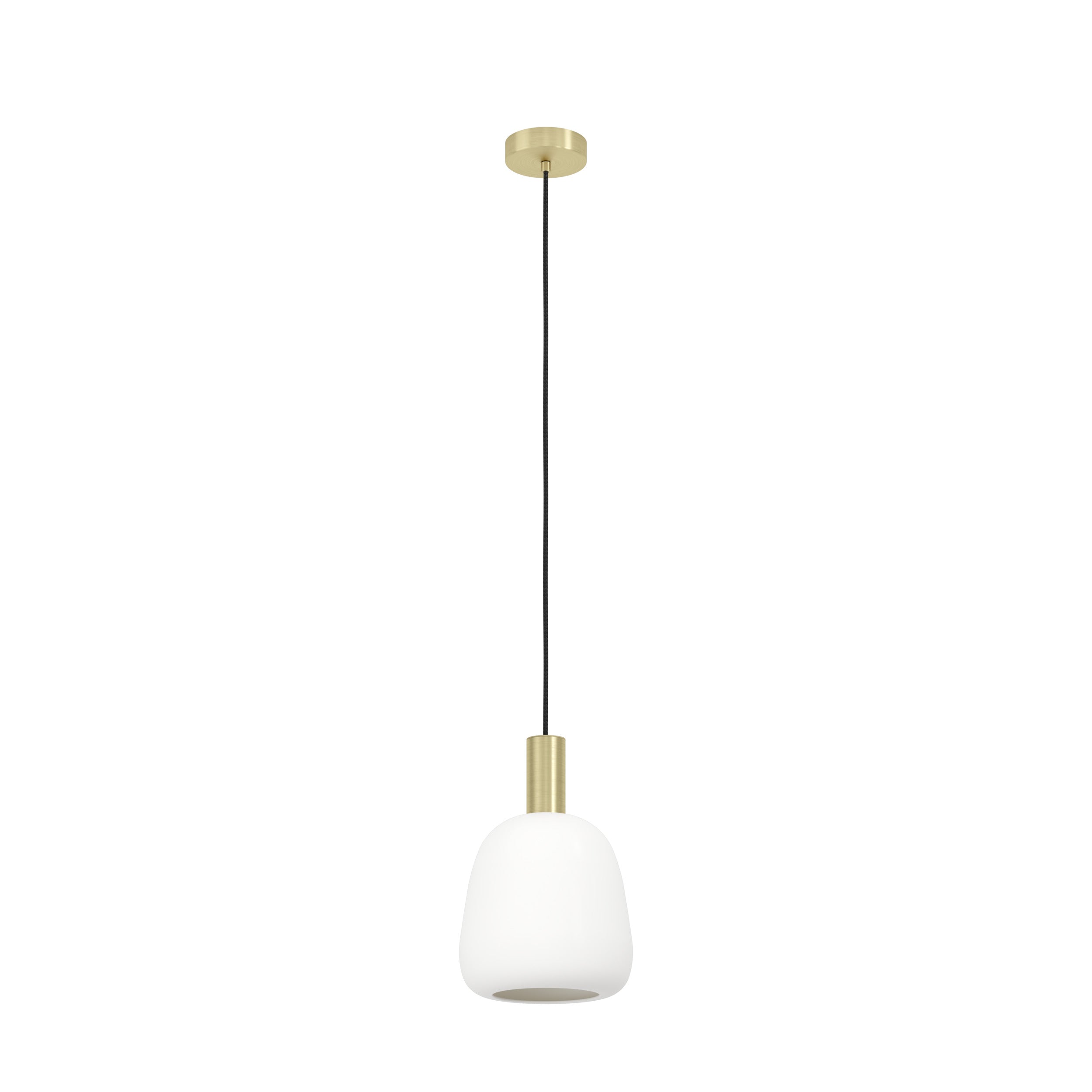 EGLO hanglamp Manzanares - e27 - ø 22,5 cm - wit/goud
