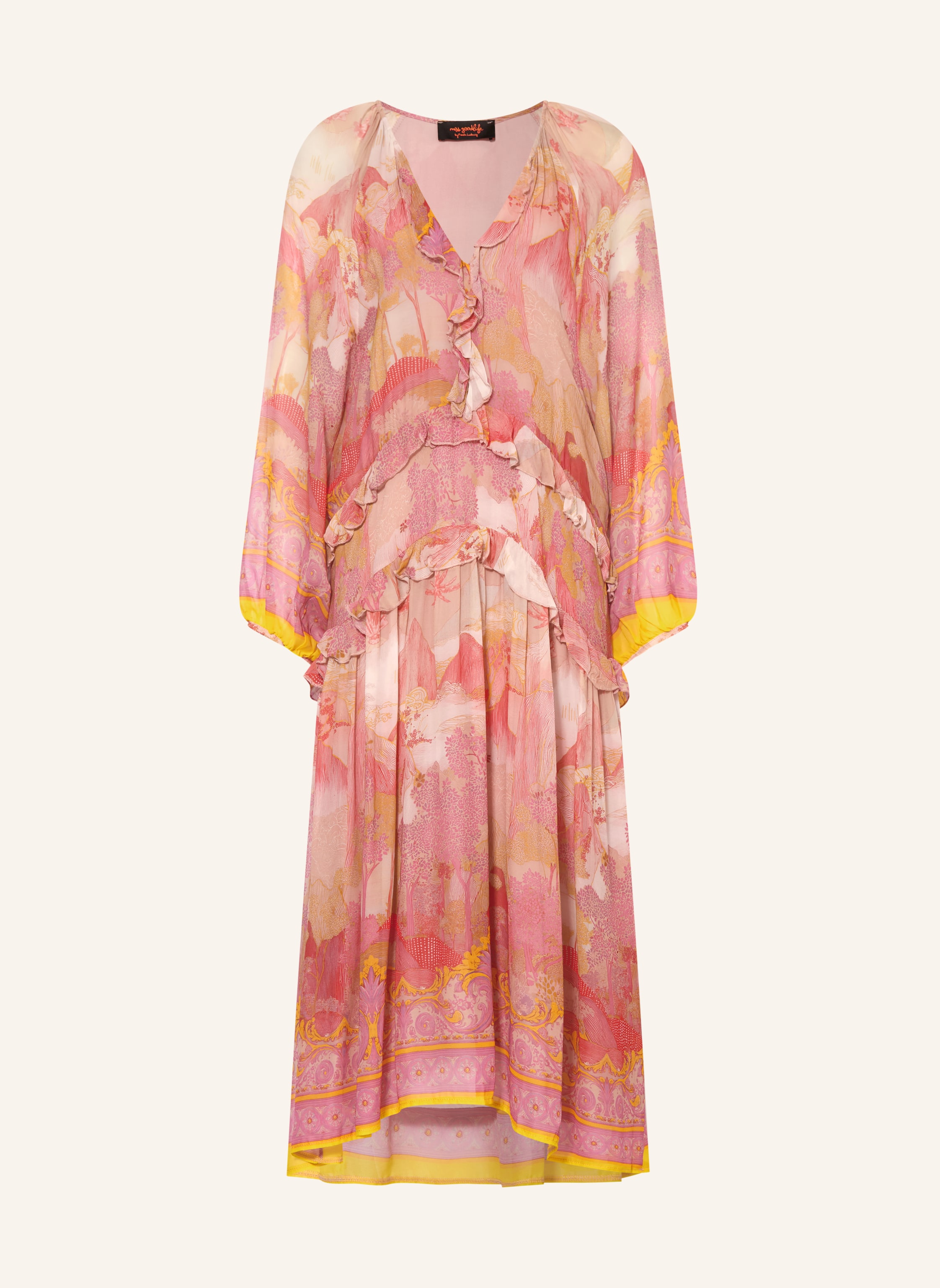 miss goodlife Kleid mit Volants