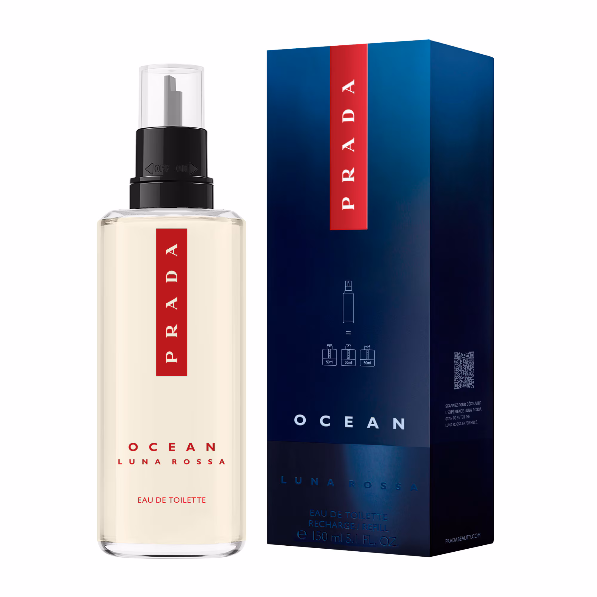 LUNA ROSSA OCEANEau de toilette - recharge