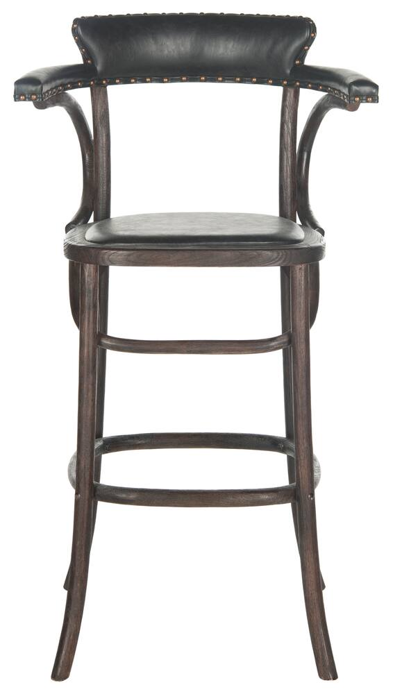 Safavieh Kenny Bar Stool, Antique Black