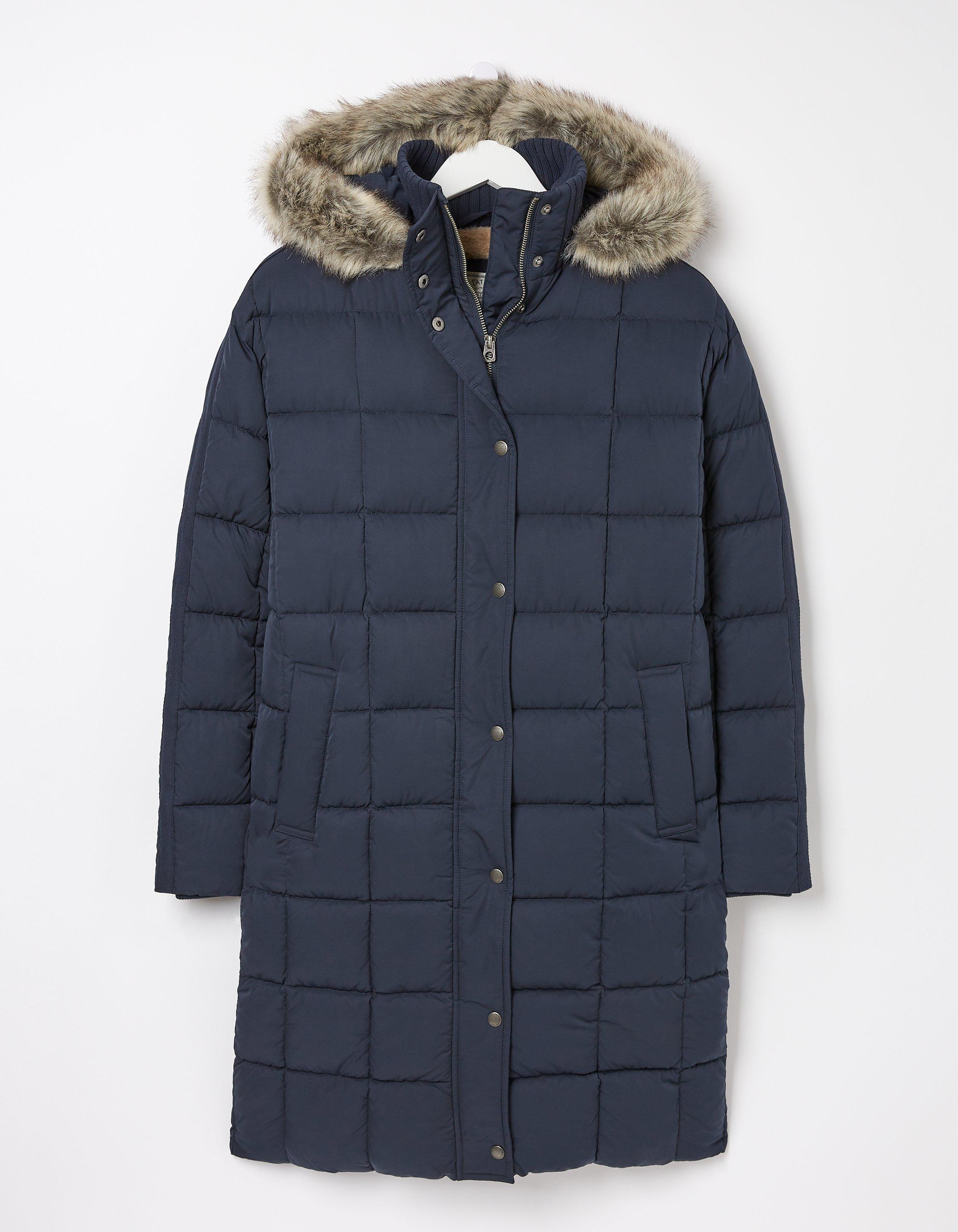 Sienna Quilted Mid Length Coat