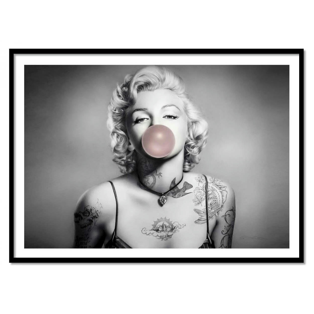 ALEXANDRE GRANGER - BUBBLE - ALEXANDRE GRANGER - Affiche d'art 50 x 70 cm