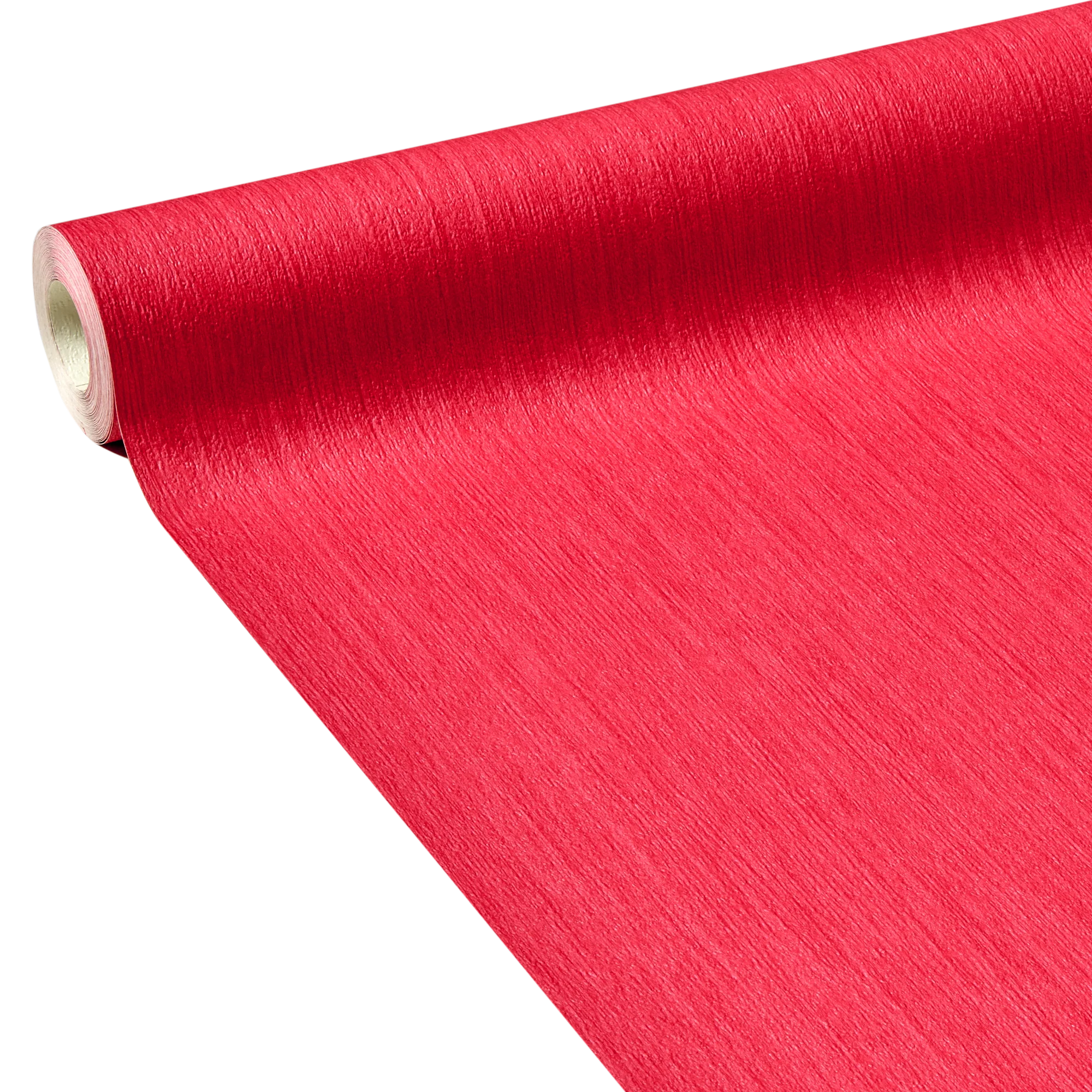 Papier peint PANAMA coloris rouge coquelicot