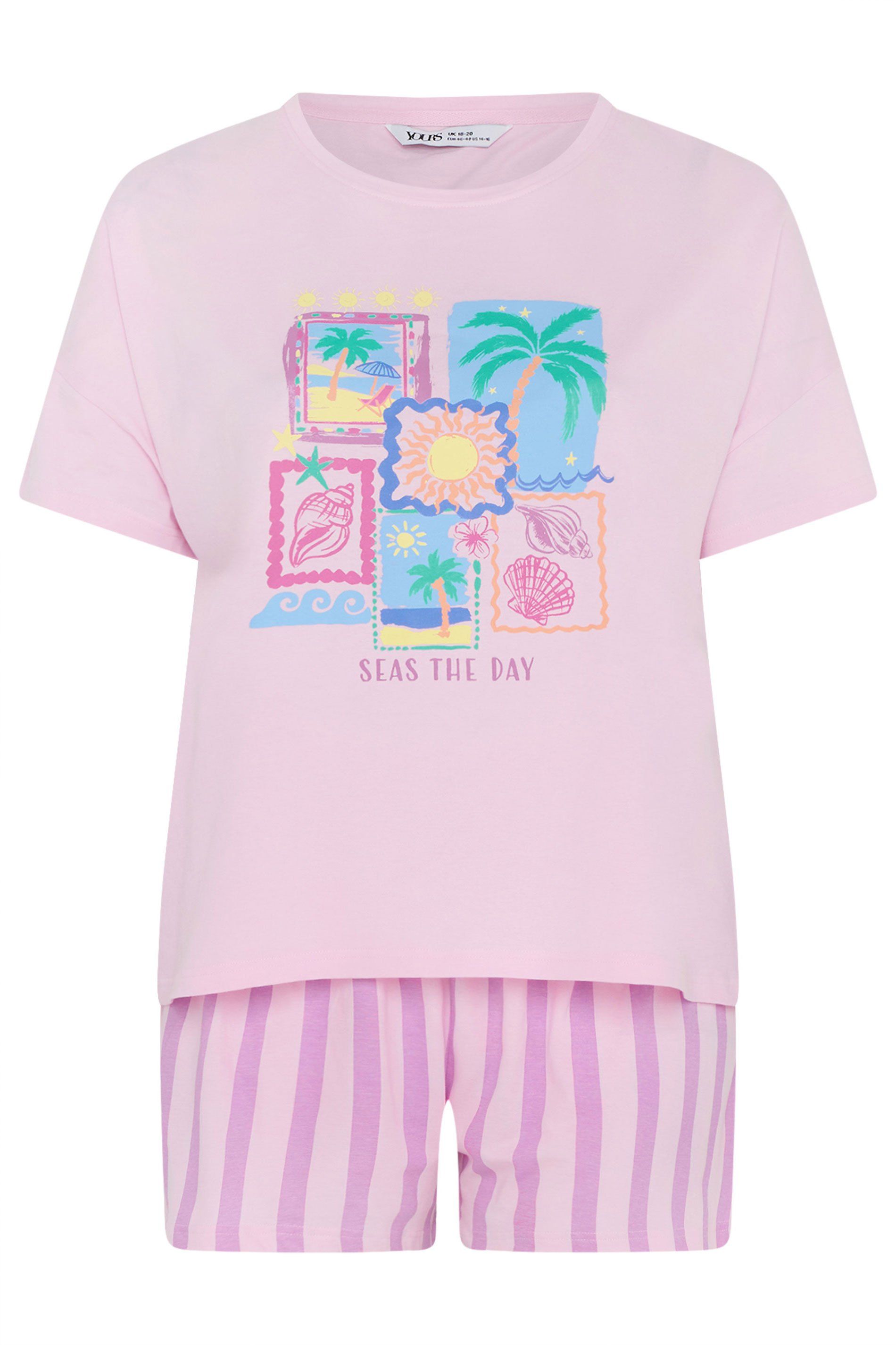 Yours Printed Pyjama Set