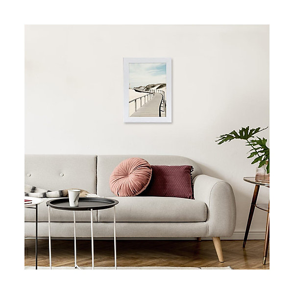 Cadre photo karma blanc 20x30 cm Fabriqué en France