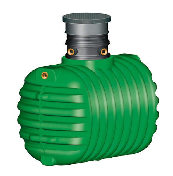 Cuve à enterrer récupérateur eau de pluie Graf Cristal 2650L