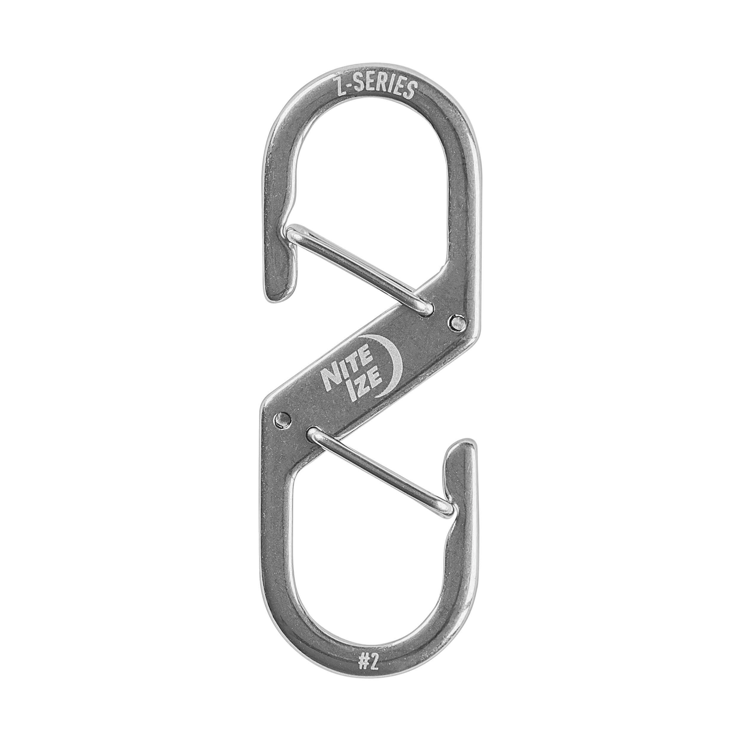 Nite Ize Z-Series™ Stainless Steel Dual Carabiner, #2