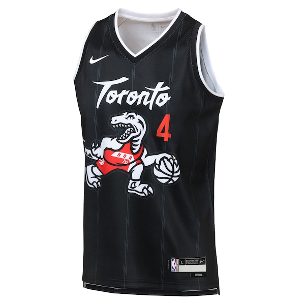 Scottie Barnes Toronto Raptors Nike Youth 2025/26 City Edition Swingman Jersey - Black