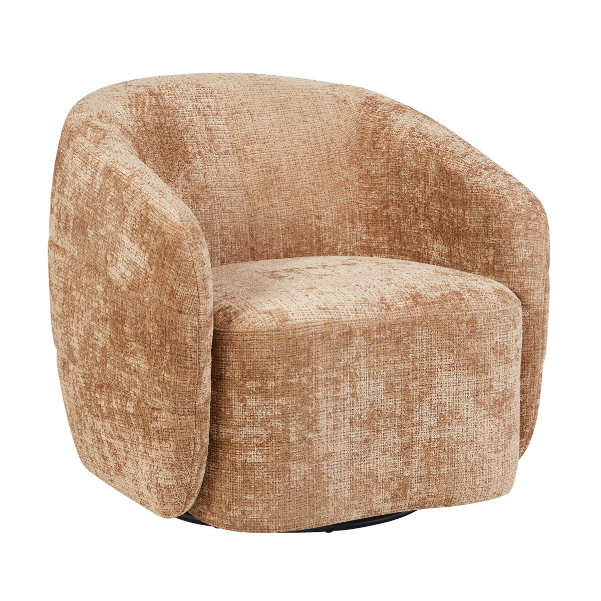Starfurn Draaifauteuil Yara - Lichtbruin - 82x85x77 cm