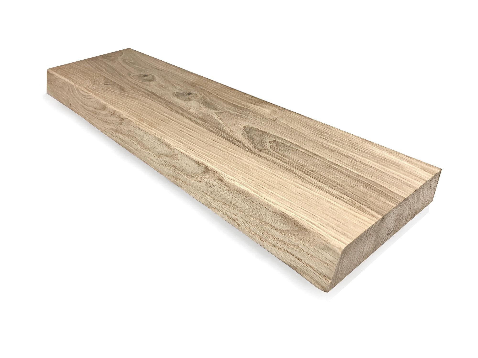 Woodbrothers Eiken plank massief boomstam 60x15cm