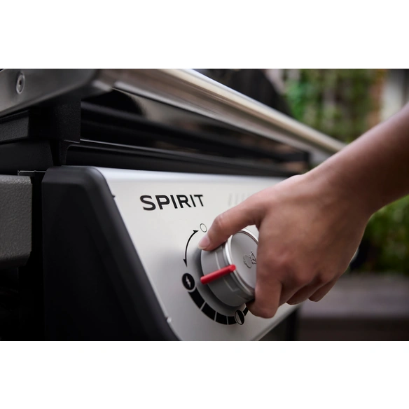 Gasgrill »SPIRIT E-410«, 4 Brenner, Grillfläche: 62 x 44 cm, schwarz