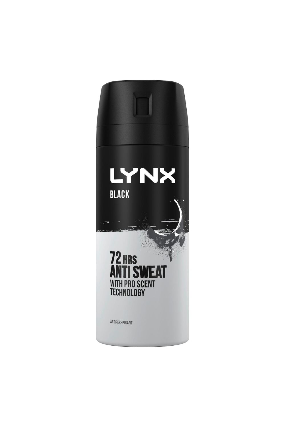 Lynx Black Anti Sweat 'Anti-Perspirant' Body Spray, 3x150ml