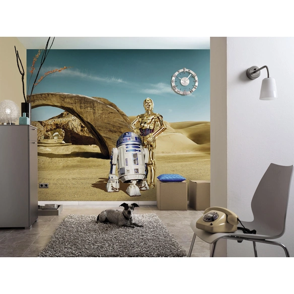 Papiertapete »STAR WARS Lost Droids«, Breite 368 cm