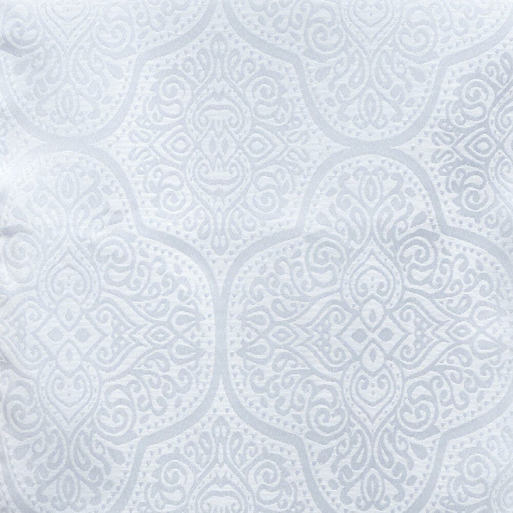 Chemin de table motif jacquard blanc