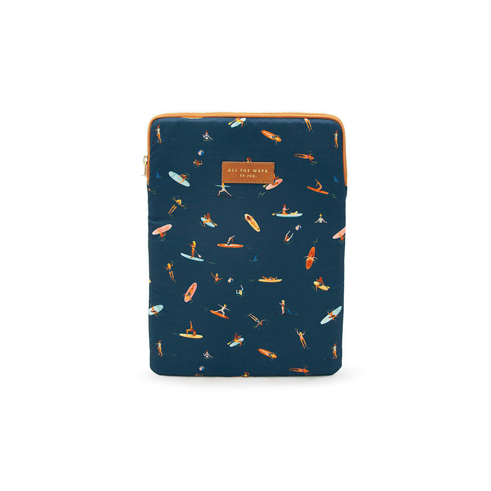 FILLES & PADDLE - Housse ordinateur motif  Filles & Paddle pour Macbook 13'