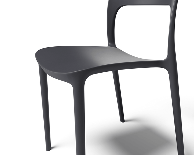 Riley Dining Chair - Grey