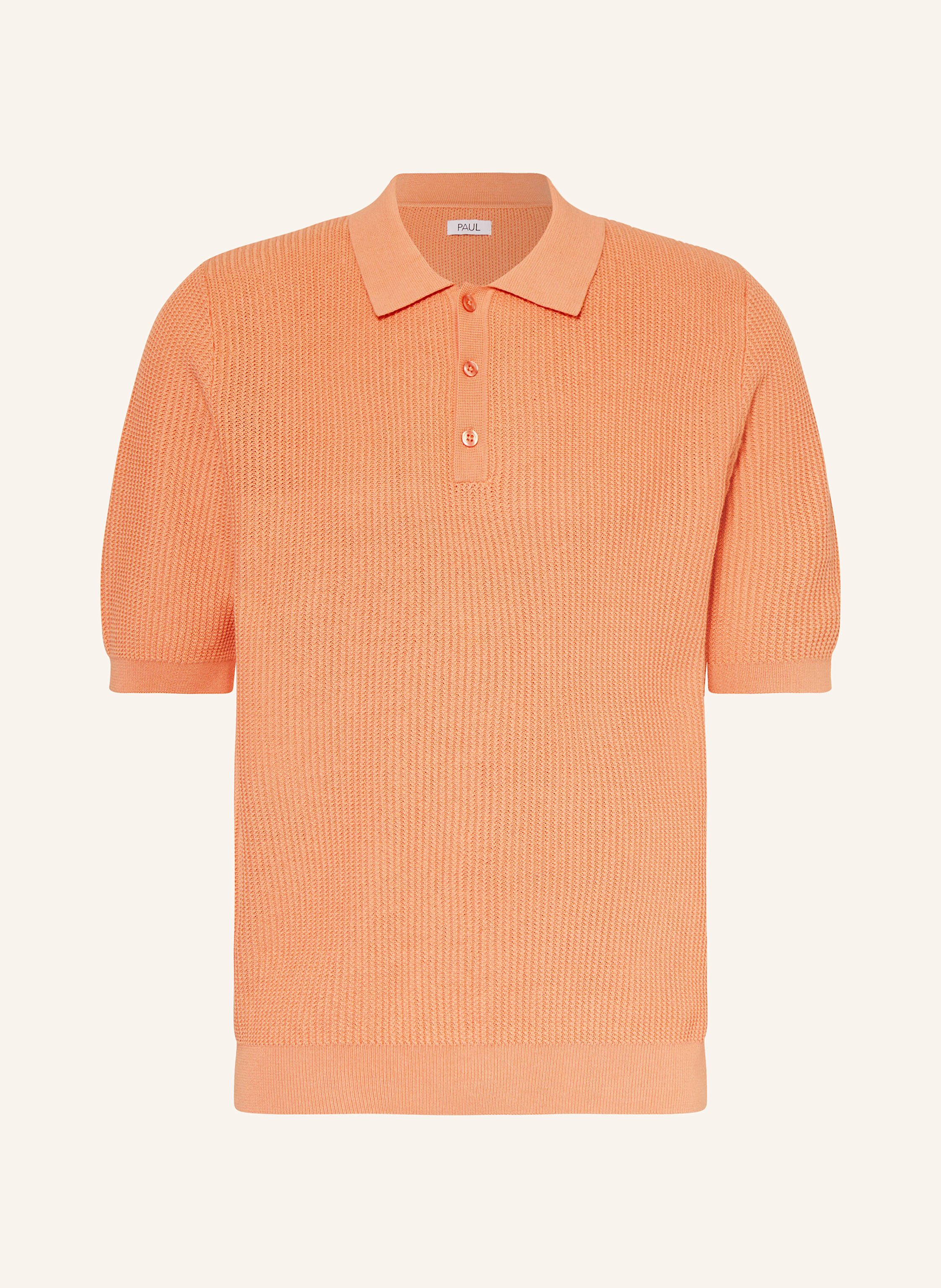 PAUL Strick-Poloshirt
